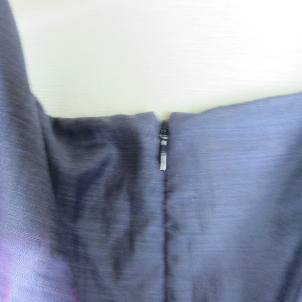 Lela Rose NWT Purple Watercolor Cocktail Dress Size 2 - Picture 8 of 14